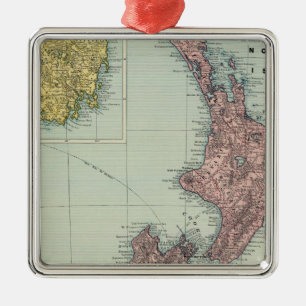 Ornement En Métal Nouvelle-Zélande, Tasmanie, Fidji