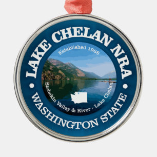 Ornement En Métal NRA du lac Chelan