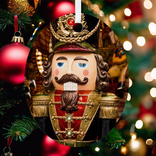 Ornement En Métal Nutcracker Soldat Arbre de Noël Ajouter année (Créateur téléchargé)