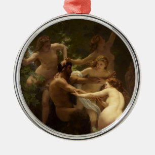 Ornement En Métal Nymphes et Satyr par William-Adolphe Bouguereau