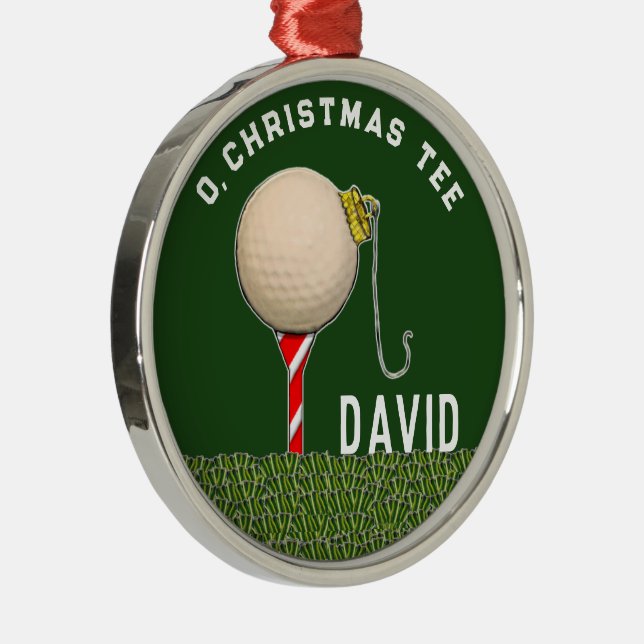 Ornement En Métal Objet de collection Noël Golf (Droite)