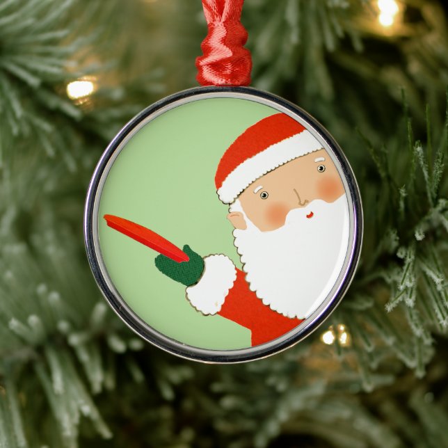 Ornement En Métal Objet de collection pour golf sur disque (Arbre)