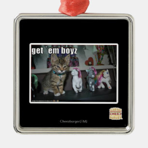 Ornement En Métal Obtenez le boyz de fin de support