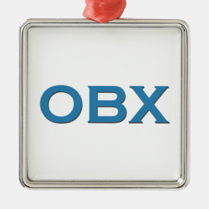 Ornement En Métal OBX (banques externes la Caroline du Nord)