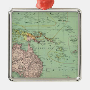 Ornement En Métal Océanie, Malaisie