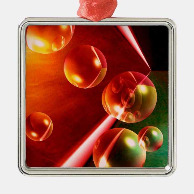 Ornement En Métal Oeuvre Abstraite contemporaine de Serdar Hizli (Devant)