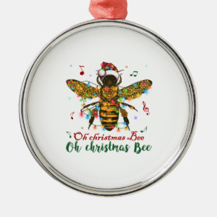 Ornement En Métal Oh Christmas Bee Oh Christmas Bee Light