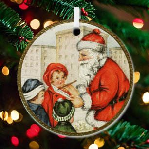 Ornement En Métal Oh Père Noël ! Nous Avons Été Bon Photo Ajouter Un