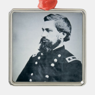 Ornement En Métal Oliver Otis Howard (photo de b/w)