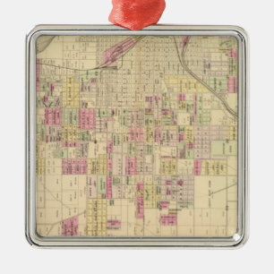 Ornement En Métal Omaha City, Nebraska