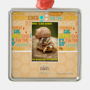 Ornement En Métal OMG ! Ralentissement !