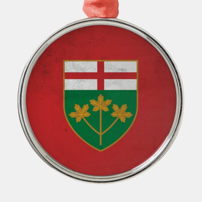 Ornement En Métal Ontario (Devant)