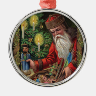 Ornement En Métal Orient Express Père Noël