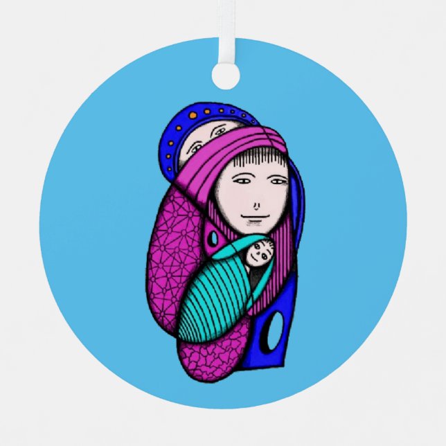 Ornement En Métal Ornament Christmas (Recto)