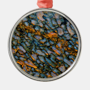 Ornement En Métal Os de dinosaure pétrifié