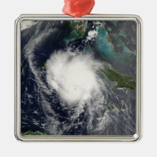 Ornement En Métal Ouragan Charley 2