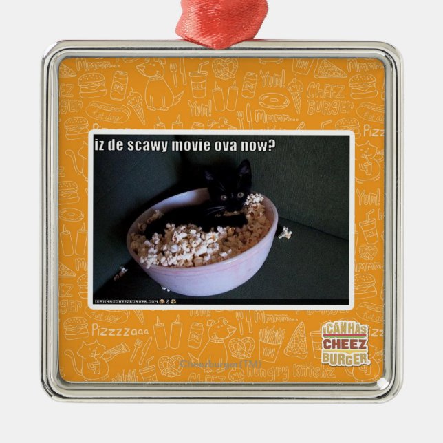 Ornement En Métal Ovules scawy de film d'Iz De maintenant ? (Devant)