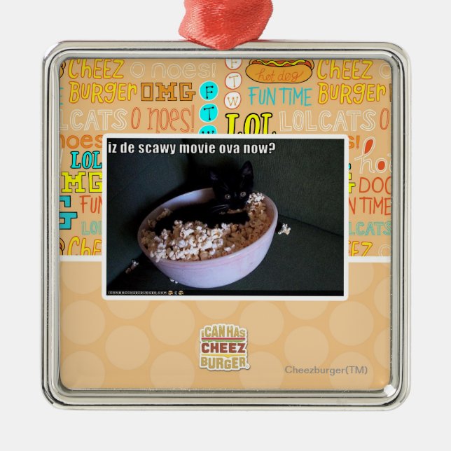 Ornement En Métal Ovules scawy de film d'Iz De maintenant ? (Devant)