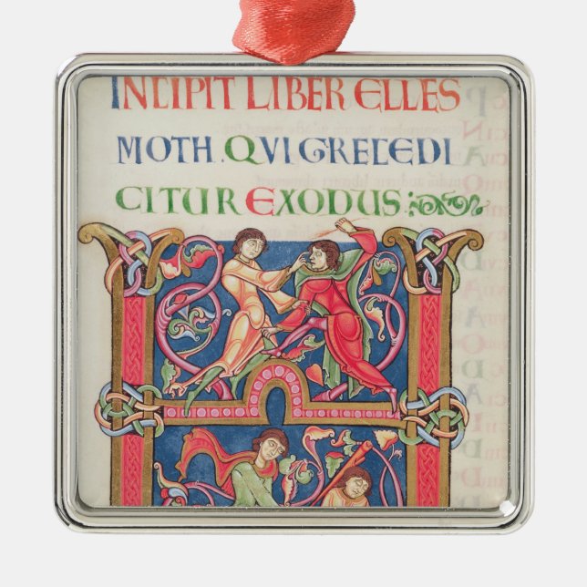 Ornement En Métal Page de la bible de Winchester, c.1150-80 (Devant)