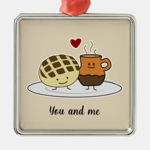 Ornement En Métal Pain sucré Chocolat chaud Pan confiture mexicaine