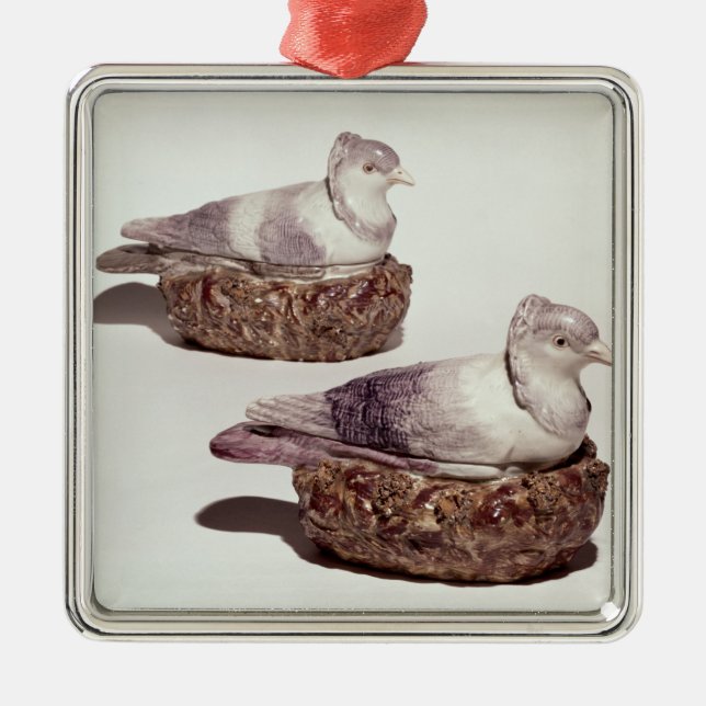 Ornement En Métal Paires de soupières de poterie du Staffordshire (Devant)