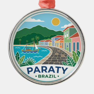 Ornement En Métal Paraty Brésil