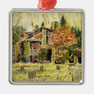 Ornement En Métal Parc national de Yosemite :  L'hôtel d'Ahwahnee