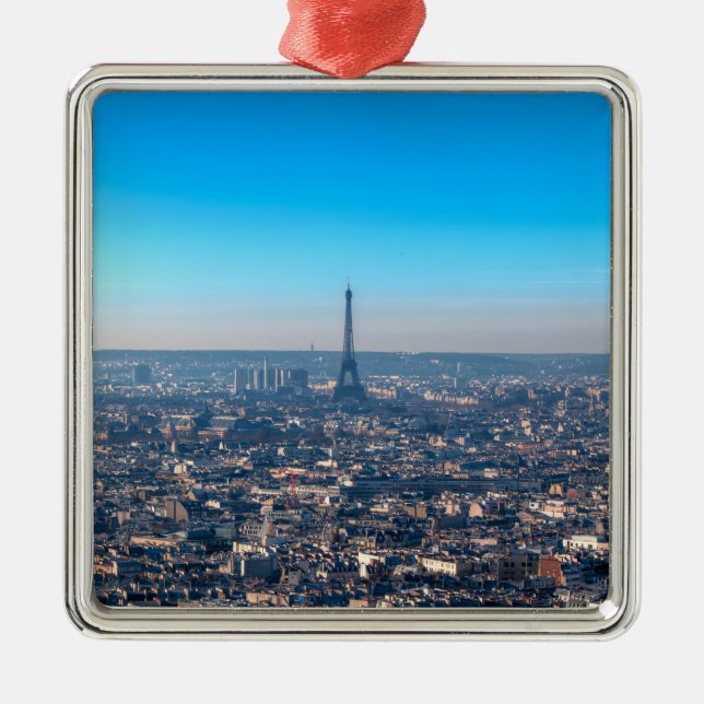 Ornement En Métal Paris Skyline (Devant)