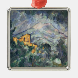 Ornement En Métal Paul Cezanne   Montagne Sainte-Victoire et le Bl