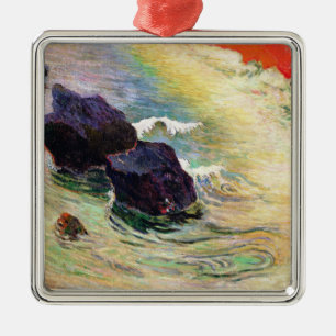 Ornement En Métal Paul Gauguin la vague
