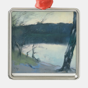 Ornement En Métal Paysage (en pastel sur la toile)