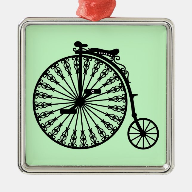 Ornement En Métal Penny-farthing (Devant)
