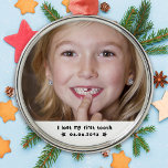 Ornement En Métal Perdu ma première dent de la clé photo<br><div class="desc">Célébrez votre enfant qui perd sa première dent avec un ornement de gardien que vous pouvez accrocher sur le sapin de Noël chaque année.</div>
