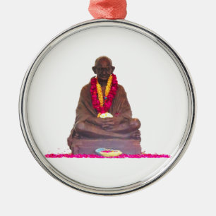 Ornement En Métal Père de Mahatma Gandhi de nation Inde