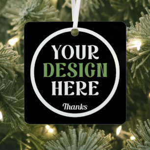 Ornement En Métal personnalisé, unique, élégant et minimaliste