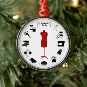 Ornement En Métal Personnaliser de l'ornement Étiquette