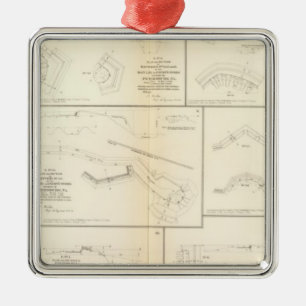 Ornement En Métal Pétersbourg, batteries de Va, siège