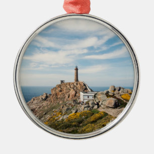 Ornement En Métal Phare et musée Cabo Vilan Galicie Espagne