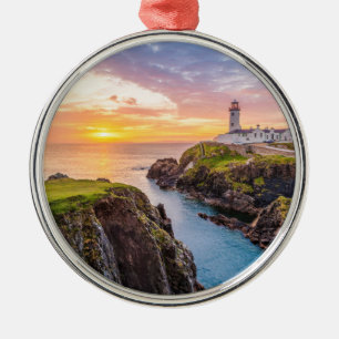 Ornement En Métal Phare principal Cie.   le Donegal Irlande de Fanad