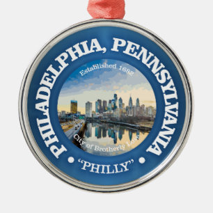 Ornement En Métal Philadelphie (villes)