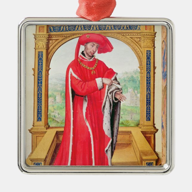 Ornement En Métal Philip le bon duc de Bourgogne (Devant)