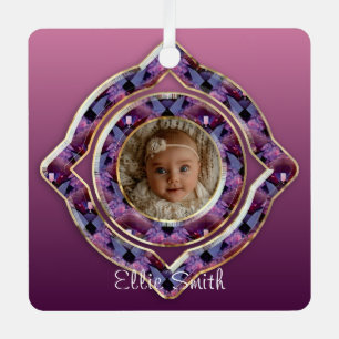 Ornement En Métal Photo Amethyst