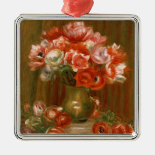 Ornement En Métal Pierre anémones de Renoir un  