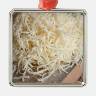 Ornement En Métal Pile de fromage frais de mozzarella