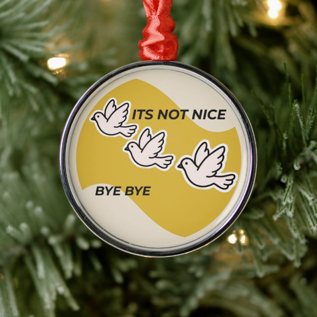 Ornement En Métal pionnier (Arbre)