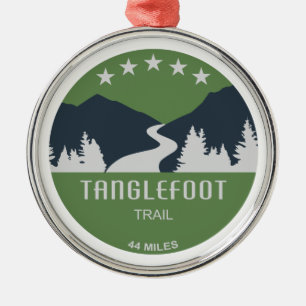 Ornement En Métal Piste Tanglefoot