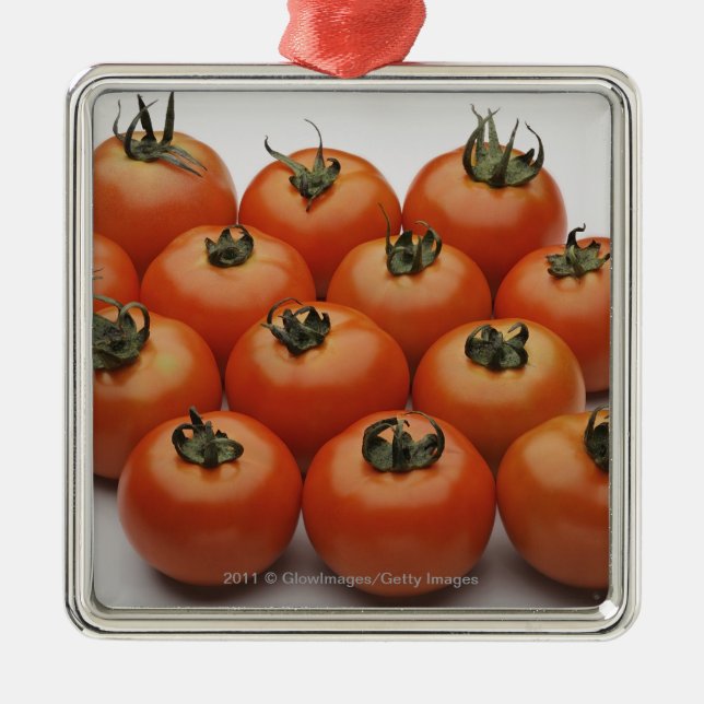 Ornement En Métal Plan rapproché des tomates (Devant)