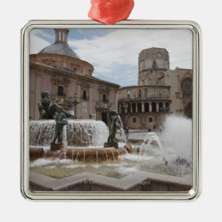 Ornement En Métal Plaza De La Virgin et Basilica De Virgen