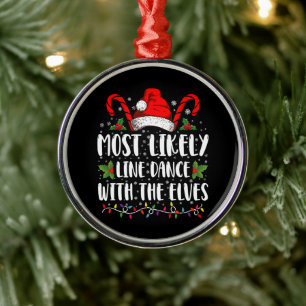 Ornement En Métal Plus susceptible de faire une danse en ligne avec 