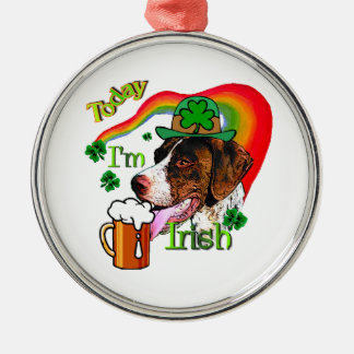 Ornement En Métal Pointeur court allemand St Pattys